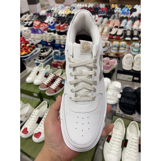 Nike Wmns Air Force 1 Pixel QS LowParticle Beige（NA115)