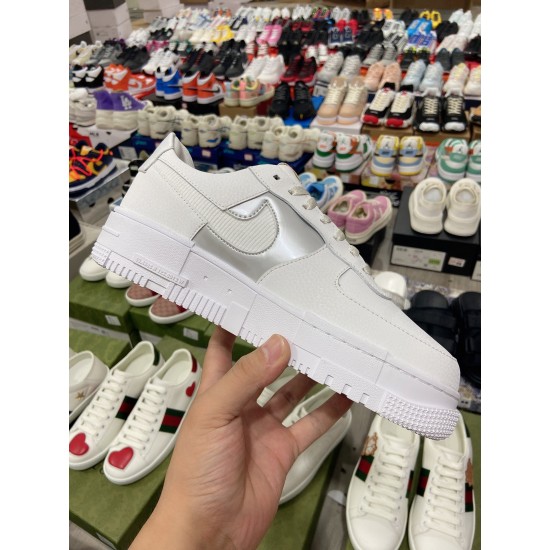 Nike Wmns Air Force 1 Pixel QS LowParticle Beige（NA115)