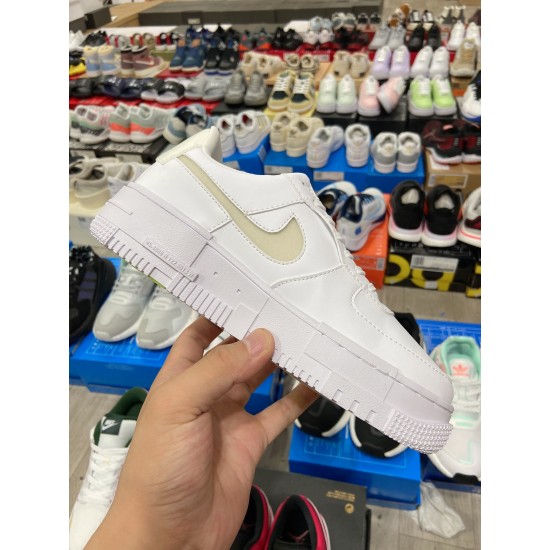 Nike Wmns Air Force 1 Pixel QS LowParticle Beige（NA131)